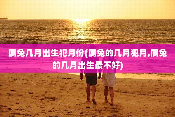 属兔几月出生犯月份(属兔的几月犯月,属兔的几月出生最不好)