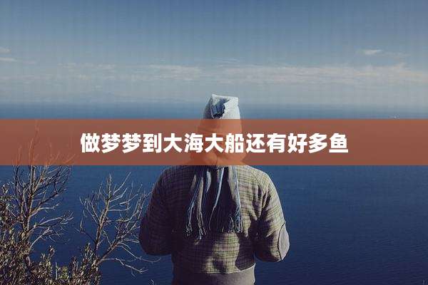 做梦梦到大海大船还有好多鱼