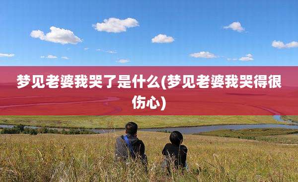 梦见老婆我哭了是什么(梦见老婆我哭得很伤心)