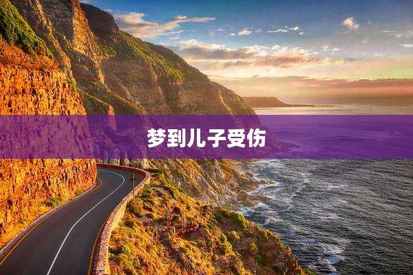 梦到儿子受伤