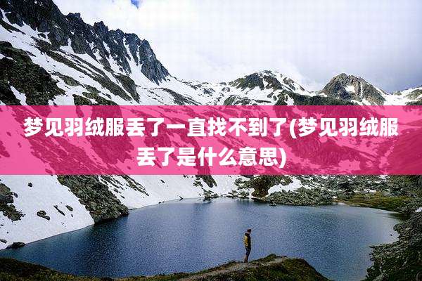 梦见羽绒服丢了一直找不到了(梦见羽绒服丢了是什么意思)