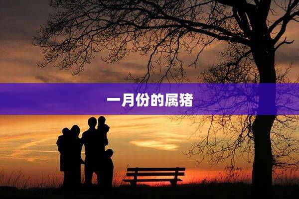 一月份的属猪