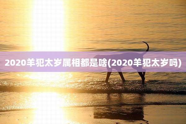 2020羊犯太岁属相都是啥(2020羊犯太岁吗)