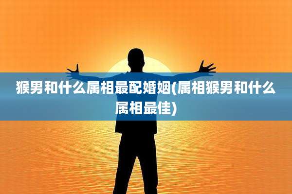 猴男和什么属相最配婚姻(属相猴男和什么属相最佳)