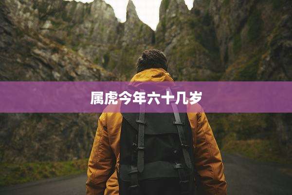 属虎今年六十几岁