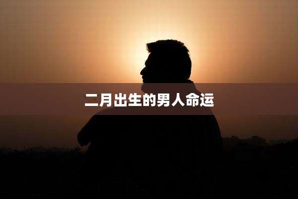 二月出生的男人命运