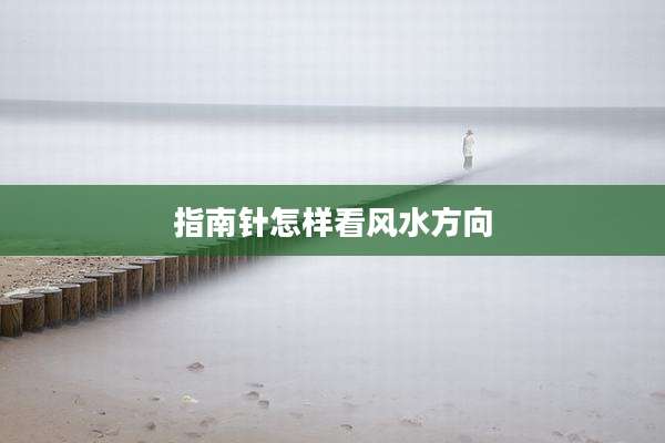 指南针怎样看风水方向