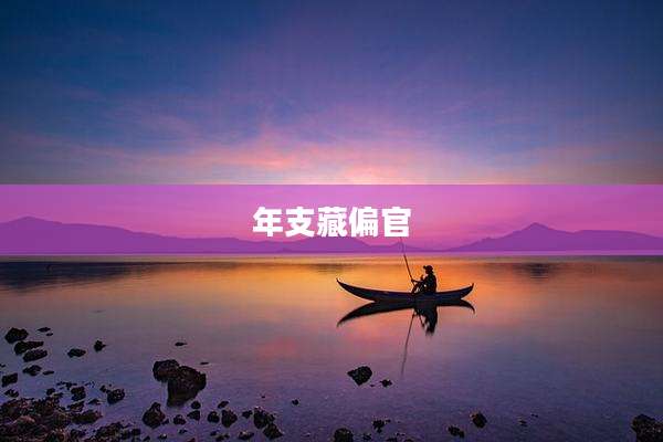 年支藏偏官