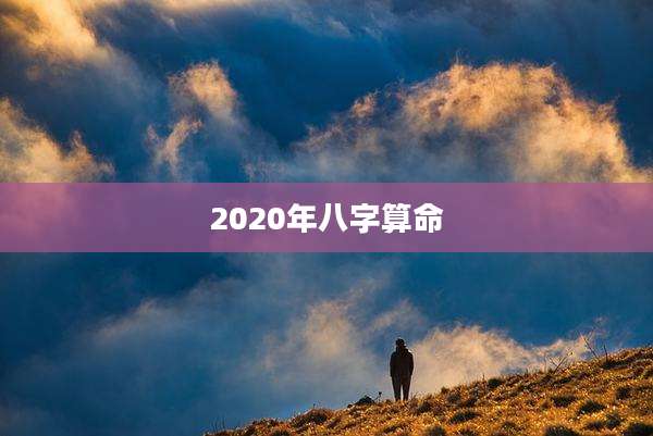 2020年八字算命