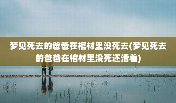 梦见死去的爸爸在棺材里没死去(梦见死去的爸爸在棺材里没死还活着)