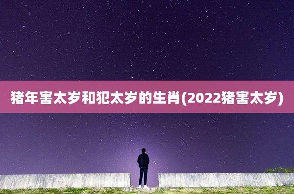 猪年害太岁和犯太岁的生肖(2022猪害太岁)