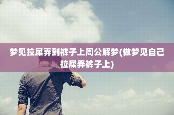 梦见拉屎弄到裤子上周公解梦(做梦见自己拉屎弄裤子上)