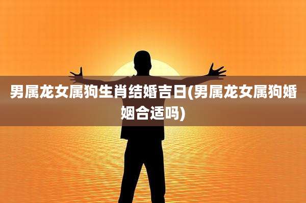 男属龙女属狗生肖结婚吉日(男属龙女属狗婚姻合适吗)