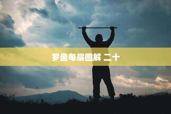 罗盘每层图解 二十