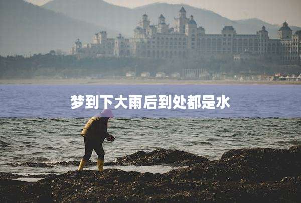 梦到下大雨后到处都是水
