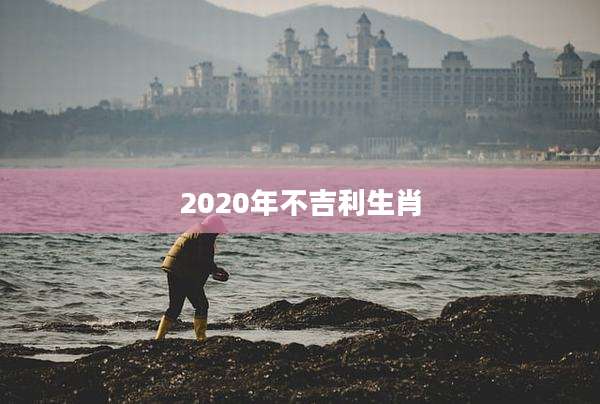 2020年不吉利生肖