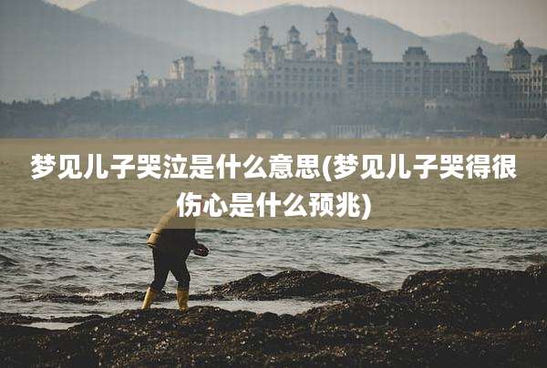 梦见儿子哭泣是什么意思(梦见儿子哭得很伤心是什么预兆)