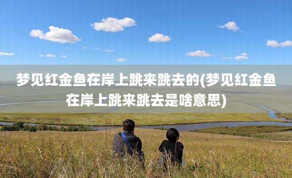 梦见红金鱼在岸上跳来跳去的(梦见红金鱼在岸上跳来跳去是啥意思)