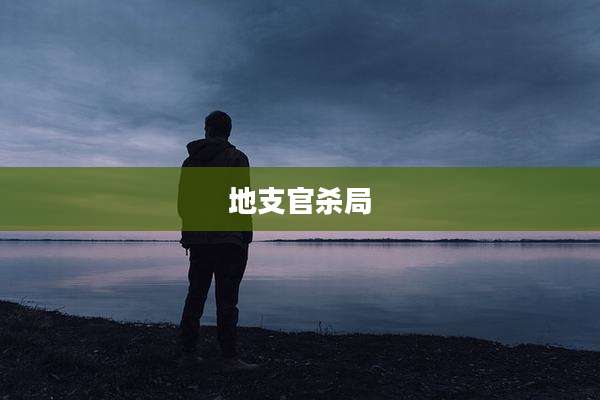 地支官杀局