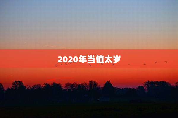 2020年当值太岁