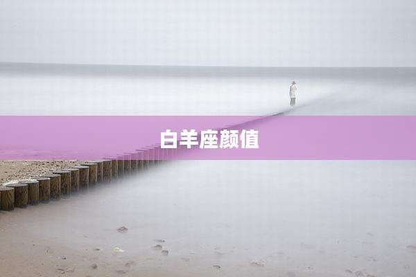 白羊座颜值