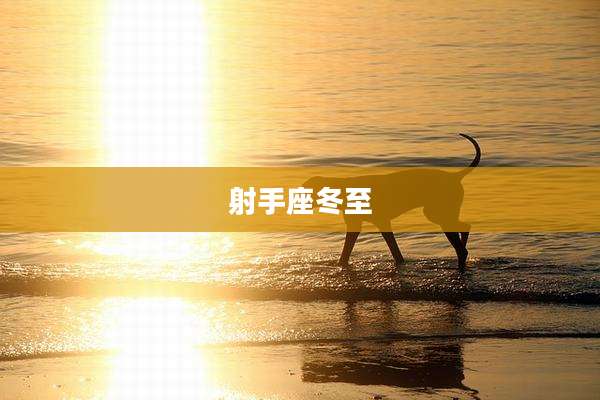 射手座冬至