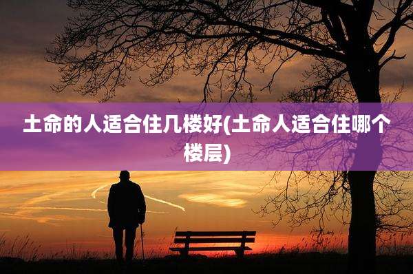 土命的人适合住几楼好(土命人适合住哪个楼层)