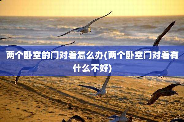 两个卧室的门对着怎么办(两个卧室门对着有什么不好)