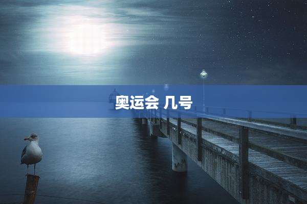 奥运会 几号