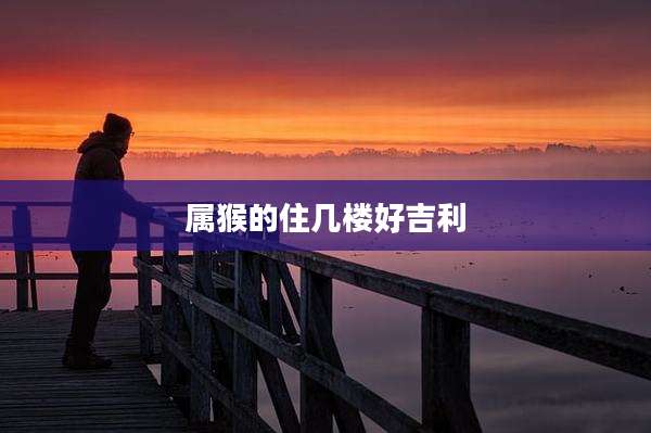 属猴的住几楼好吉利