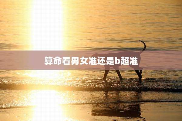 算命看男女准还是b超准