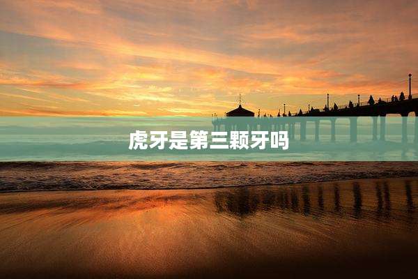 虎牙是第三颗牙吗