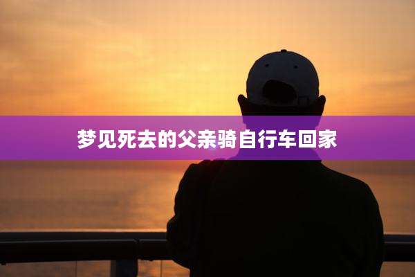 梦见死去的父亲骑自行车回家