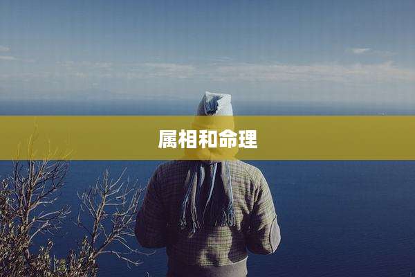属相和命理