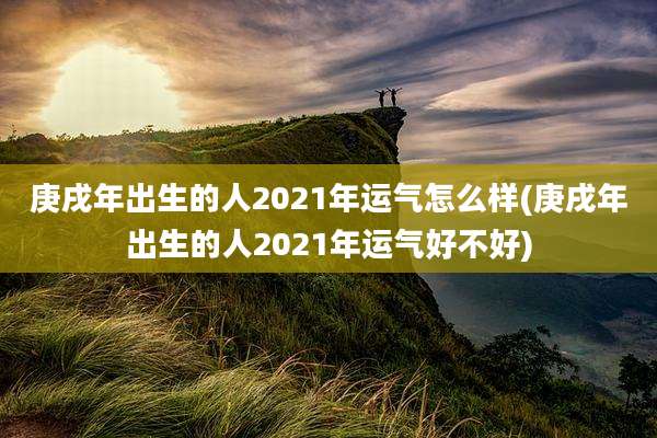 庚戌年出生的人2021年运气怎么样(庚戌年出生的人2021年运气好不好)