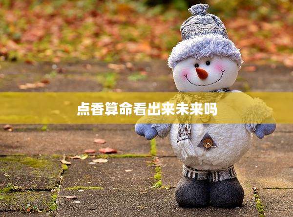 点香算命看出来未来吗