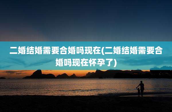 二婚结婚需要合婚吗现在(二婚结婚需要合婚吗现在怀孕了)