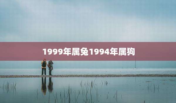 1999年属兔1994年属狗