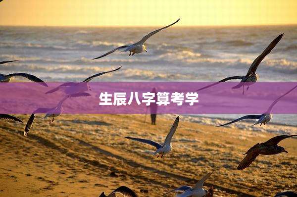 生辰八字算考学