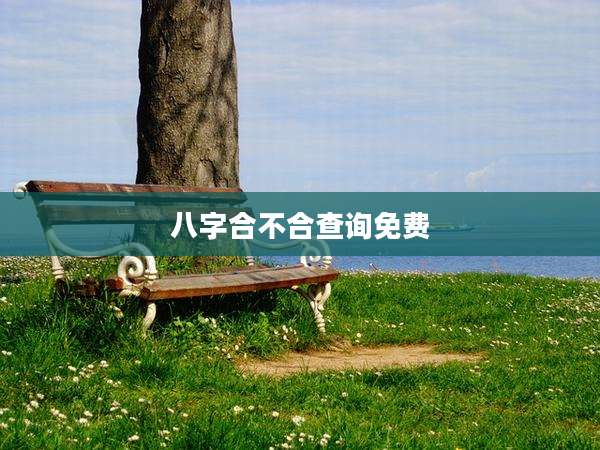八字合不合查询免费