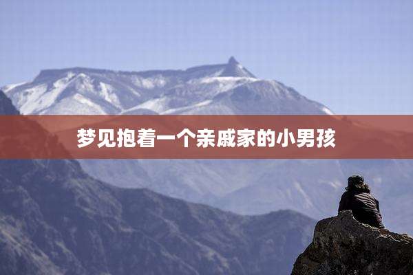 梦见抱着一个亲戚家的小男孩