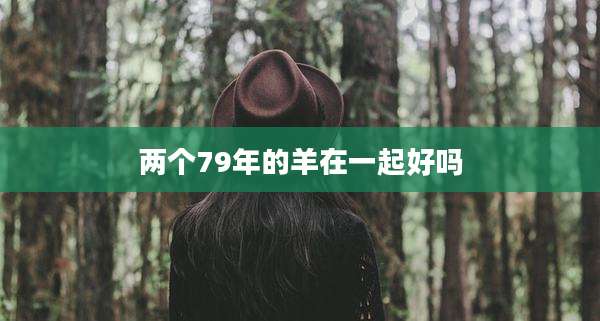 两个79年的羊在一起好吗