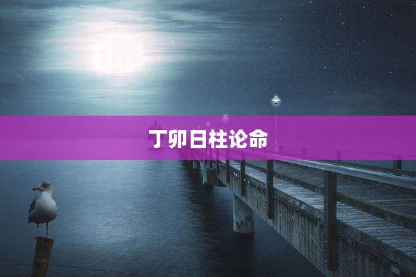 丁卯日柱论命
