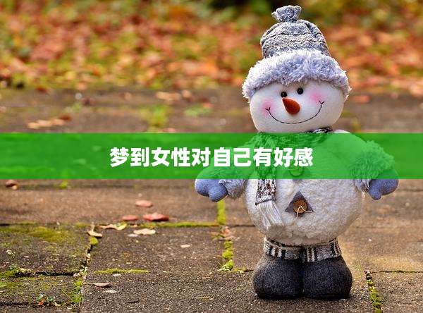 梦到女性对自己有好感