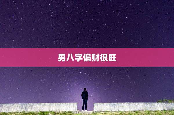 男八字偏财很旺