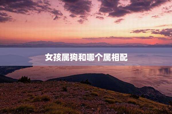 女孩属狗和哪个属相配