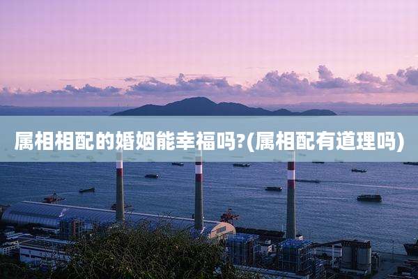 属相相配的婚姻能幸福吗?(属相配有道理吗)