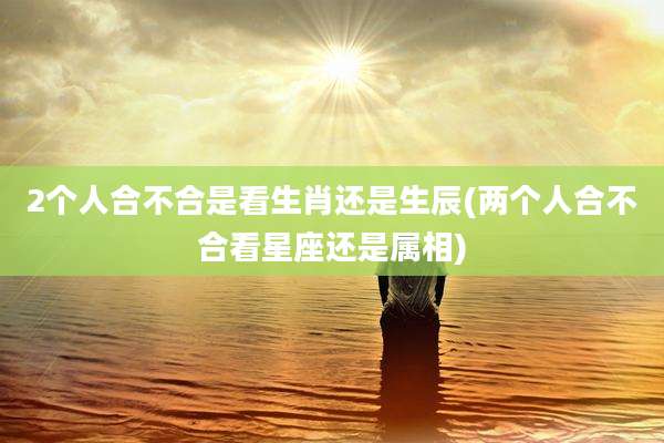 2个人合不合是看生肖还是生辰(两个人合不合看星座还是属相)