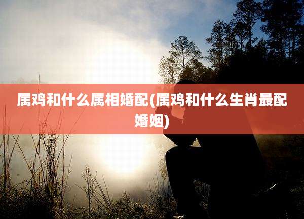 属鸡和什么属相婚配(属鸡和什么生肖最配婚姻)