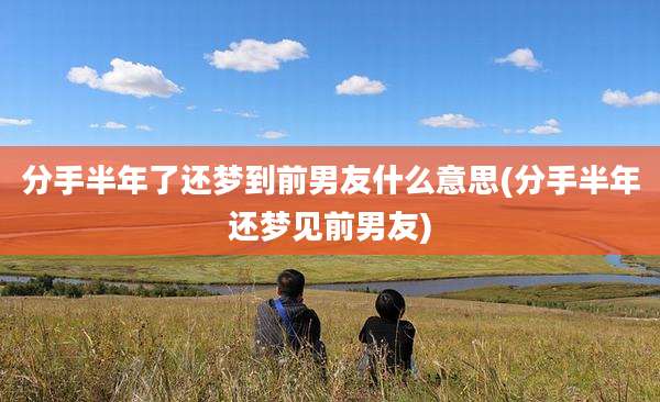分手半年了还梦到前男友什么意思(分手半年还梦见前男友)